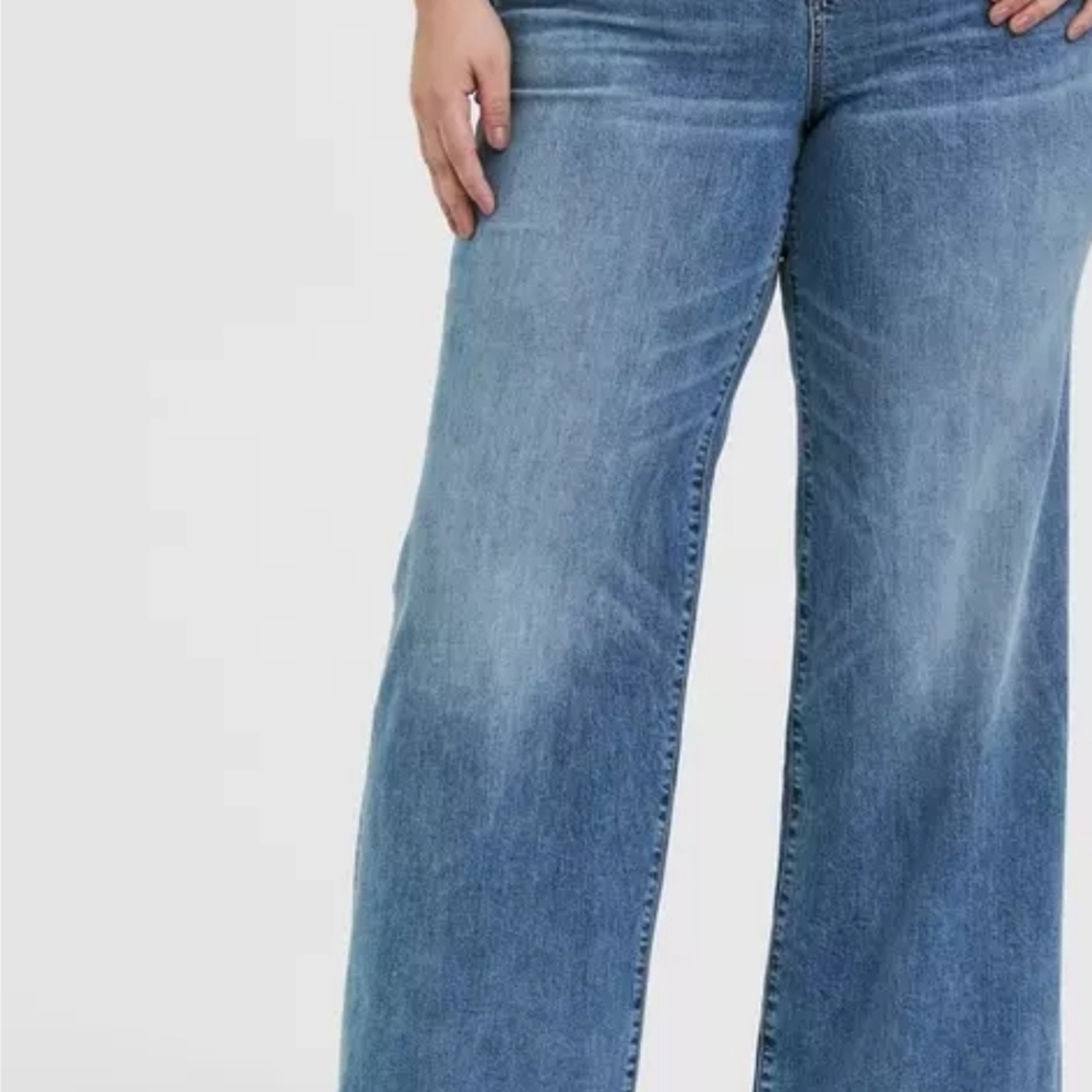 Torrid Denim Wide Leg High Rise Vintage STRECH Jeans 26R
